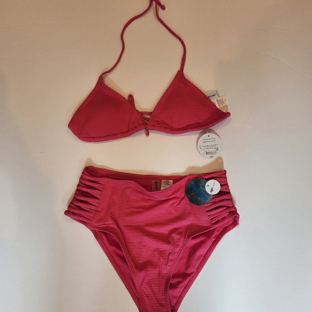Hot Pink Bikini 